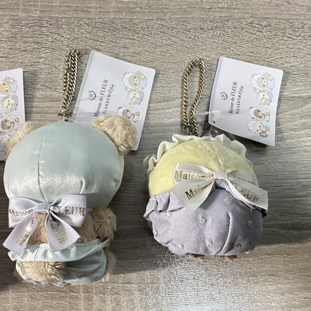 ⭐︎Maison de FLEUR リラックマ チャーム 4点セット Rilakkuma Maison de FLEUR Collaboration Baby Set of 4 Mascot