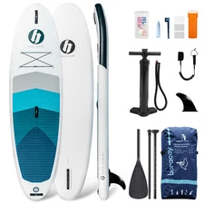 Inflatable Paddle Board,Ultra-Light Stand Up Paddle Board w/ SUP Accessories
