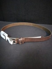 Womens Belt Size L Brown Leather NWT