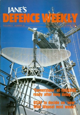 1988 Jane's Defence Weekly Magazine: Cornerstone of IUKADGE/USAF Wild Weasel