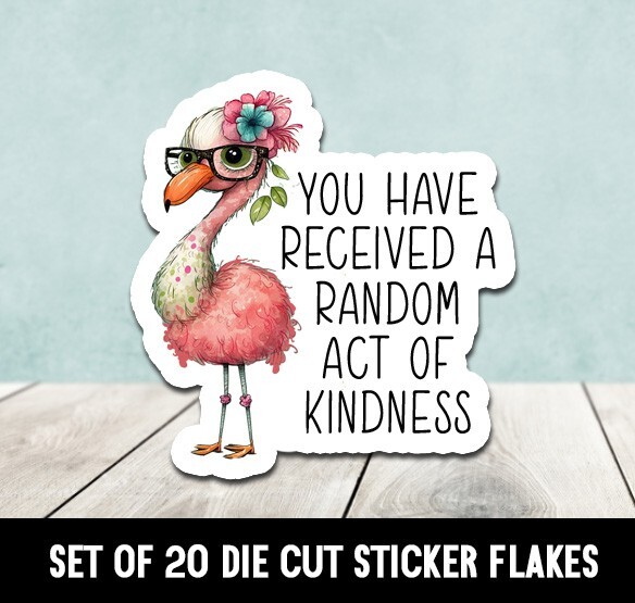 Birthday Flaky Sticker Set Birthday Flaky Sticker Set