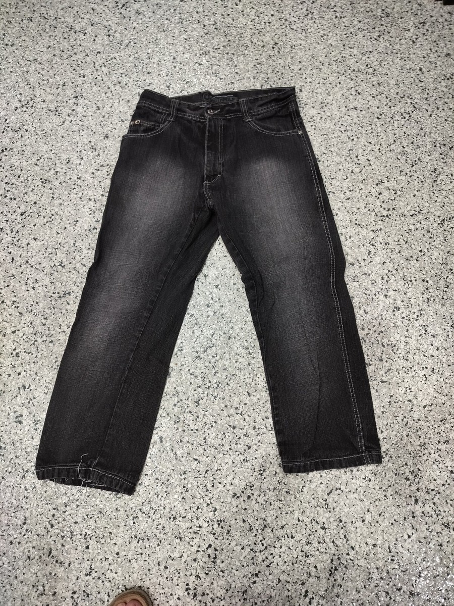 SOUTHPOLE BLACK JEANS YOUTH 30X26