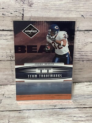 2006 Leaf Limited Team Trademarks #TT9 Cedric Benson  /100