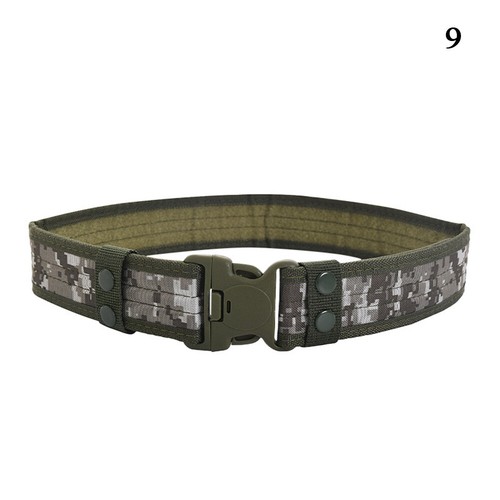 Army Combat Belt Men Military Canvas Waistband Outdoor Camouflage Waist Strap ⚝ - Picture 17 of 26