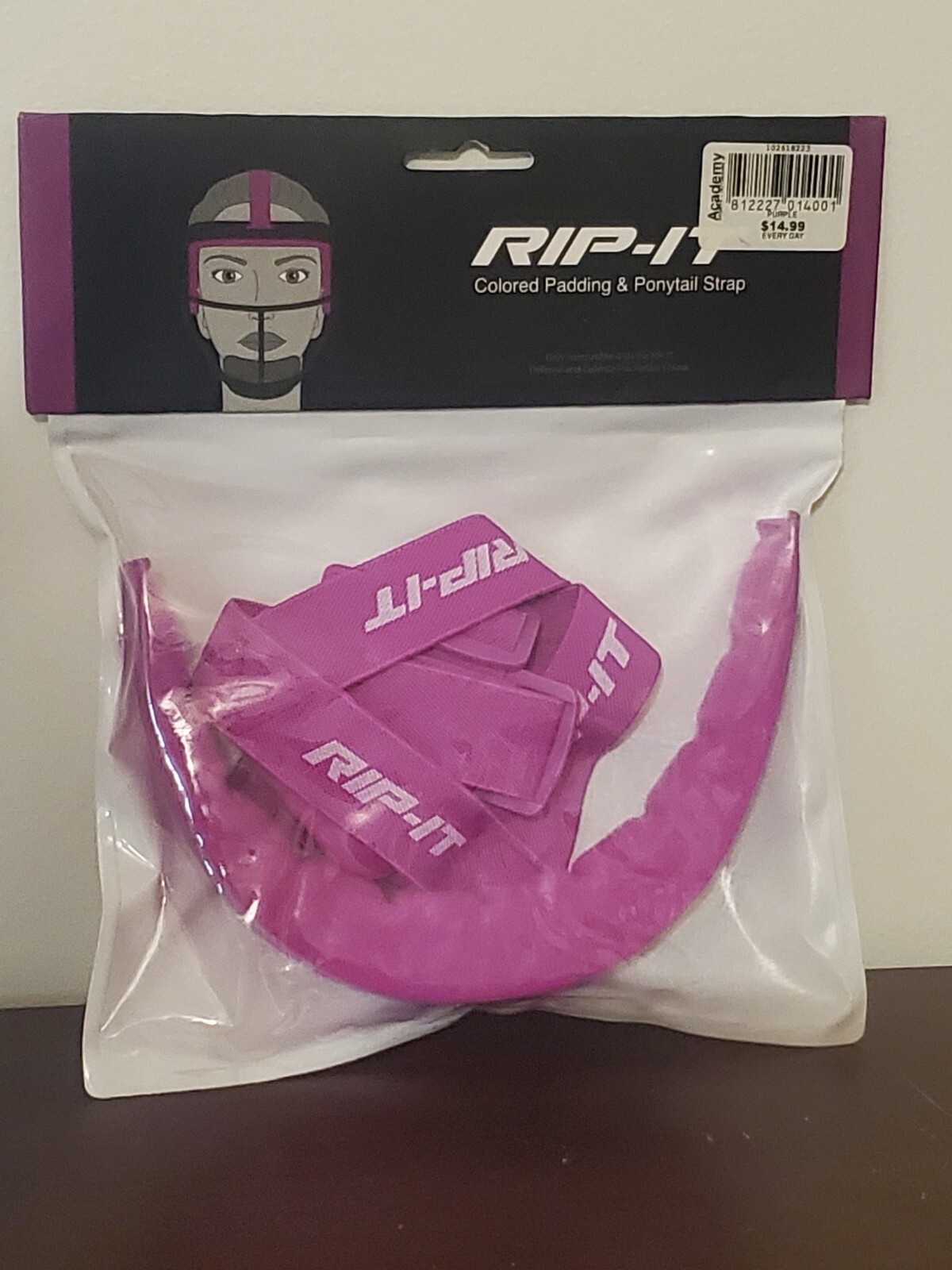 Purple Padding + Ponytail Strap for Rip It Defense / Defense Pro Fielder's Mask