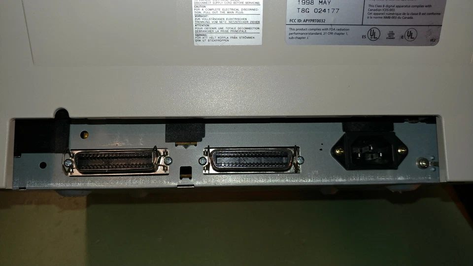 Xerox DocuPrint P8 Laser Printer W-Cables/ Manuals/ 3.5" Disks - NOTE XP OS ONLY - Image 3 of 4