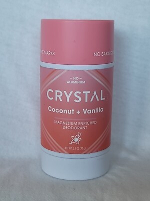 Magnesium Enriched Deodorant, Coconut + Vanilla, 2.5 oz (70 g)