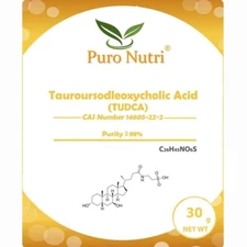 TUDCA Tauroursodleoxycholic Acid Powder Supplement CAS# 14605-22-2 Wholesale