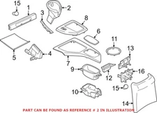 Genuine OEM Front Console Cup Holder For BMW 51169252877