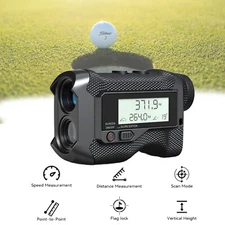 ACPOTEL 700m Golf Rangefinder with Slope Switch and Vibration Dual LCD Display