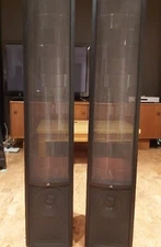 Martin Logan Vantage Electrostatic Speakers, Cherry, Mint Condition Home Theater