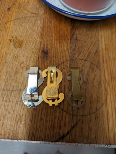 Money Clips X3 American Dollar Sign - Picture 7 of 24
