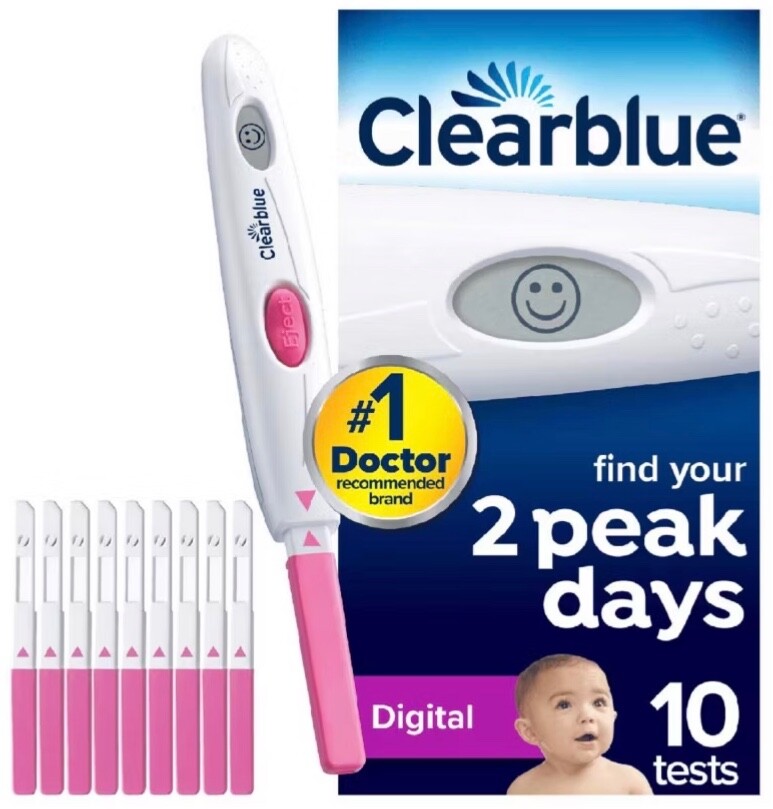 Clearblue Digital Ovulation Test Kit - 10 tests