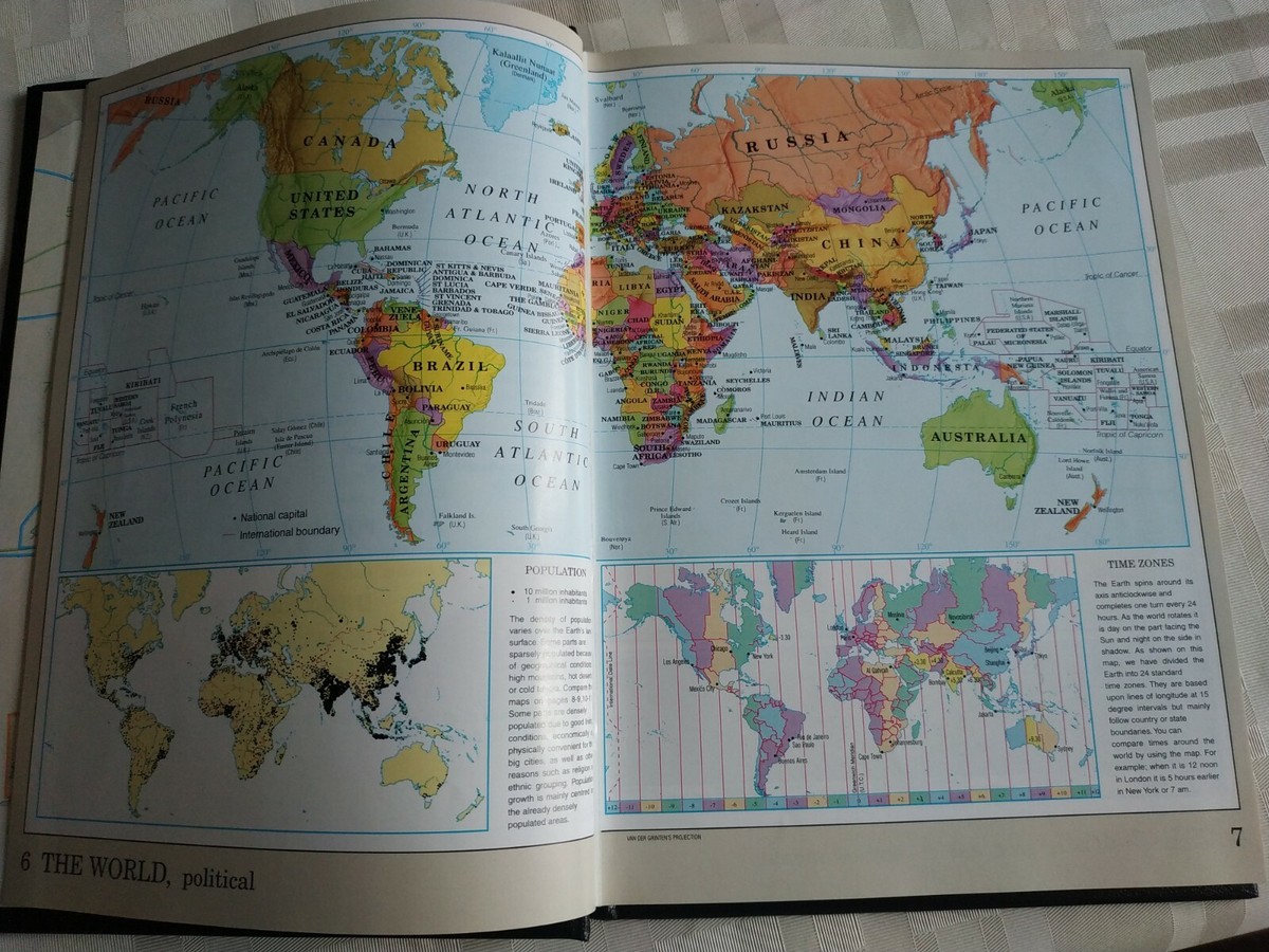 Books Collector's Edition Historical and World Atlas Herald