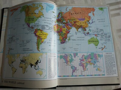 Books Collector's Edition Historical and World Atlas Herald int