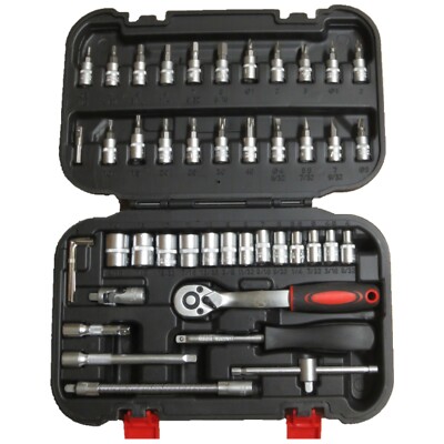 Steckschlüssel-Satz Kraftmann 46-tlg. - Antrieb 6,3 mm 