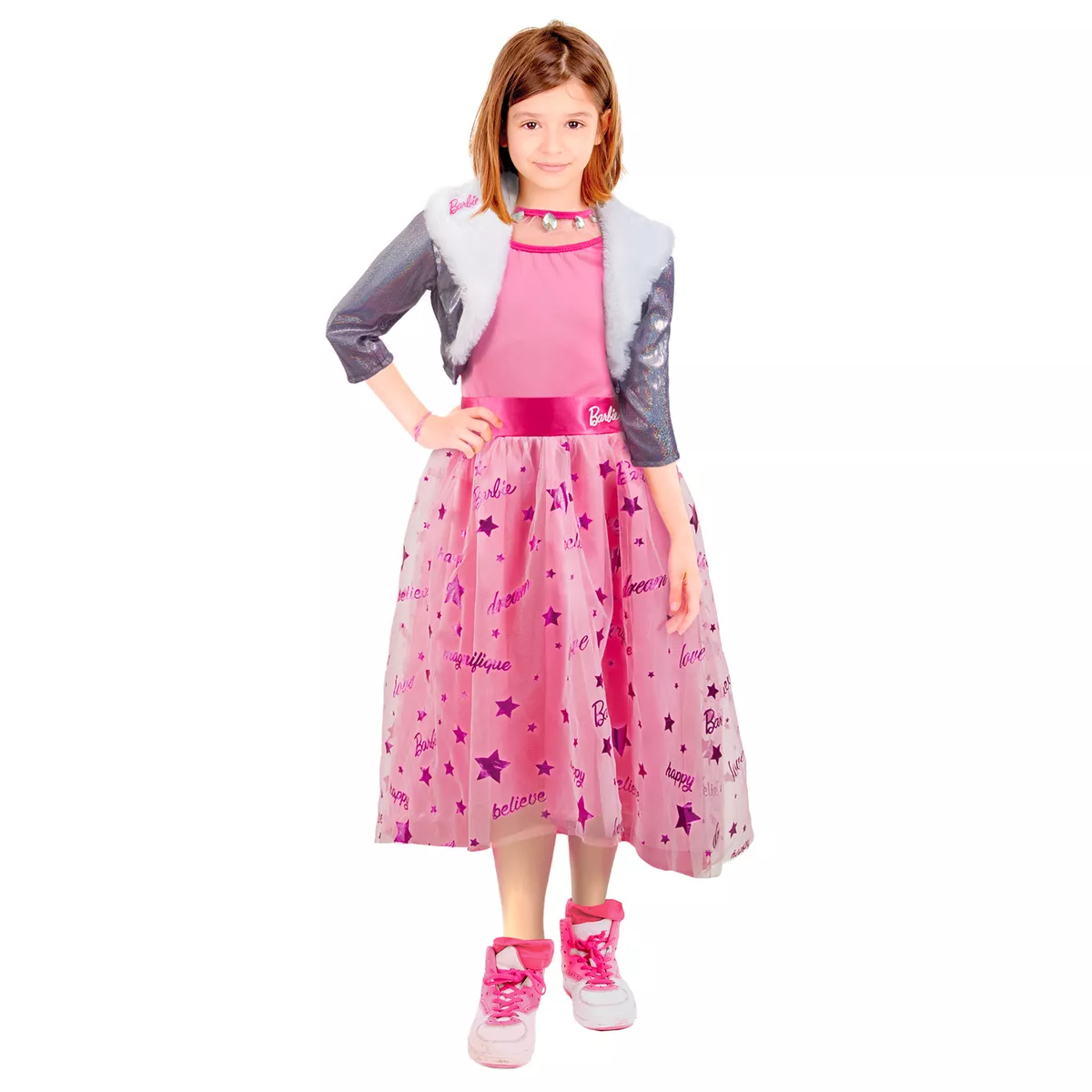 Barbie Diva Principessa Costume Completo con Accessori Bambina