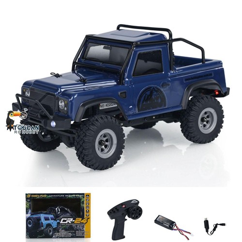 US STOCK 1/24 Mini Remote Control Climbing Crawler Car 4x4 RC Off-road Vehicles - Picture 3 of 12