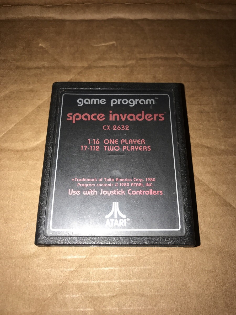 Space Invaders CX-2632 Game Program (Atari 2600, 1980) GAME
