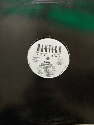 GAME U TURN ME ON 12'' MAXI-SINGLE LP RARE OOP LIKE NEW