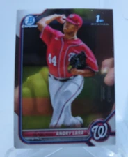 2022 Bowman Chrome 1st Andry Lara RC Washington Nationals