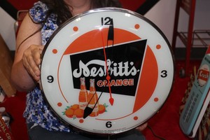 Nesbitt's Orange Soda Pop Restaurant Gas Oil 15" Lighted Metal Pam