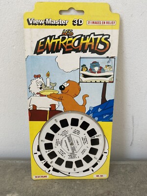Les Entrechats View Master 3d Set 3 Disques Neuf Sous Blister France
