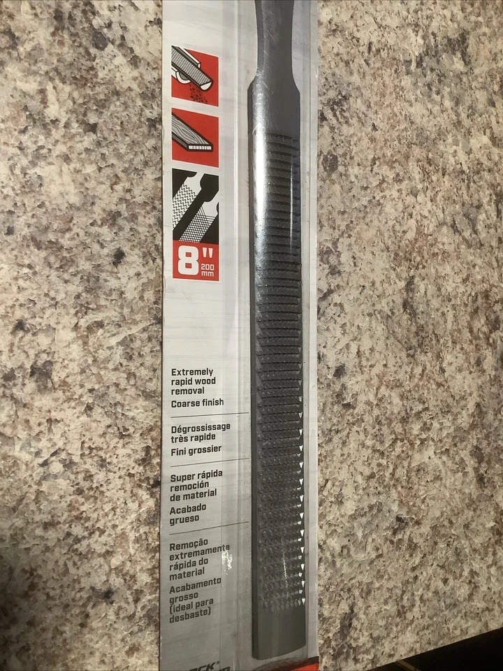 Crescent Nicholson 8 in. Special Purpose Wood Craft Rasp File ~ Black Diamond ® - Image 4 of 4