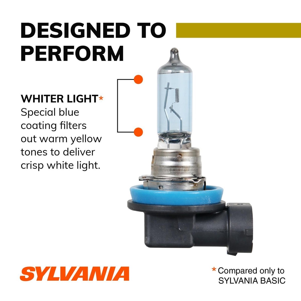 Sylvania Silverstar ZXE Gold H11 55W Two Bulbs Head Light Sylvania Silverstar ZXE Gold H11 55W Two Bulbs Head Light