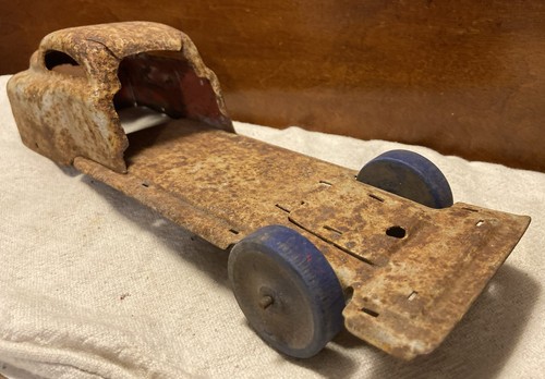 Vintage 1930’s Marx Wyandotte Pressed Steel Wrecker Tow Truck - Parts/Restore - Picture 5 of 7