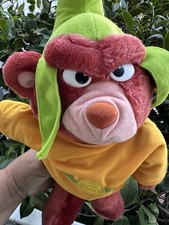 Vintage Fisher Price 14" Gruffi Bear RARE Stuffed Animal 1985 Disney Gummi Bears