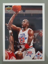 1991-92 Upper Deck Michael Jordan #48 All-Star Checklist NBA Basketball