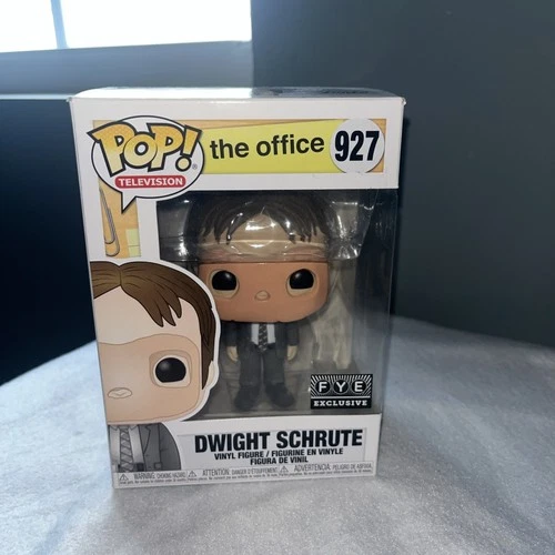 FUNKO POP THE OFFICE DWIGHT SCHRUTE WITH MASK # 927 EXCLUSIVE  FYE 2021