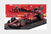1:43 Burago Ferrari F1 Sf-24 #16 Winner Monaco Gp 2024 Leclerc BU36843-L-MONACO