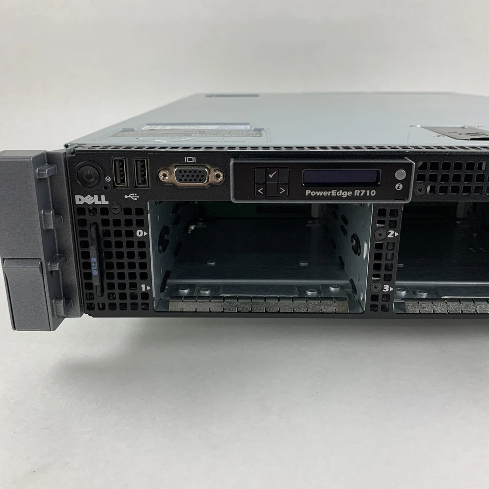 Dell PowerEdge R710 Server x2 Intel Xeon E5650 2.66 GHz 16 GB RAM No HDD No OS - Image 4 of 4