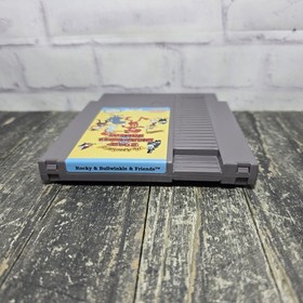 The Adventures of Rocky Bullwinkle and Friends Nintendo NES Complete CIB