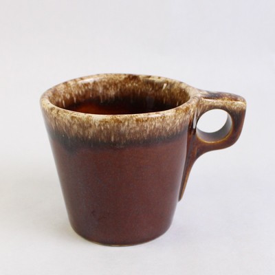 Hull Töpferei Glasierter Brown Oven-Proof Kaffee Becher