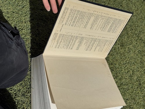 Webster's Third New International Dictionary Unabridged Hardcover 1993 M1727 - Foto 6 di 8