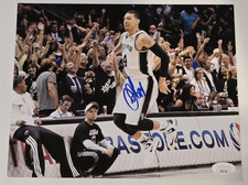 DANNY GREEN Signed 8x10 Photo-NORTH CARLOINA-SAN ANTONIO SPURS-JSA
