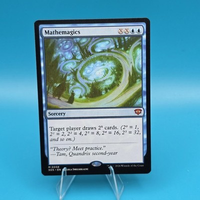 MTG Mathemagics 0058 Secrets of Strixhaven M/NM FOIL