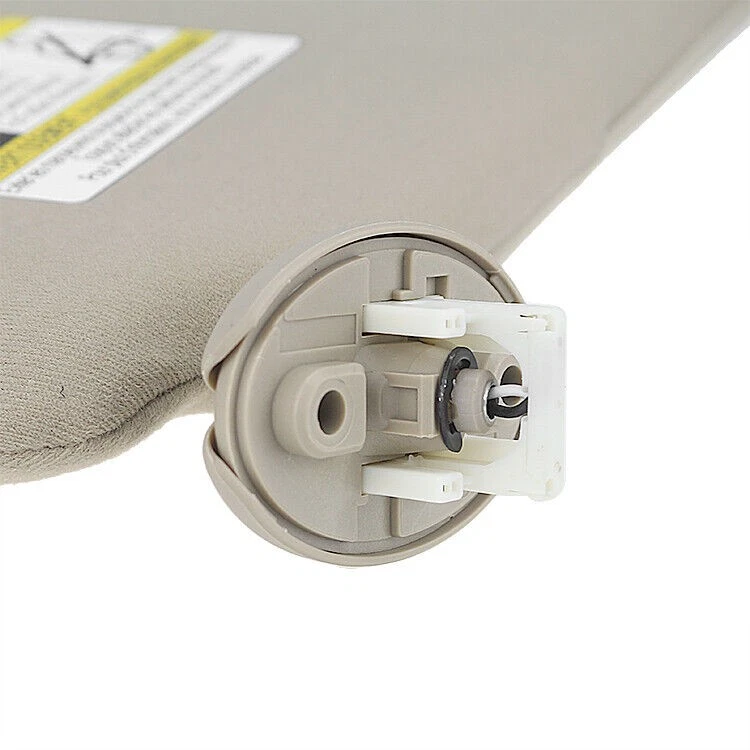 Tan Beige Ivory Driver Left Sun Visor For 2009-2016 Toyota Venza & Sunroof - Image 3 of 4