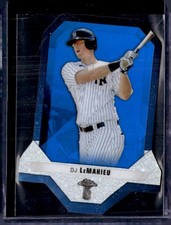 2021 Topps Chrome Ben Baller DJ LeMahieu Ben's Diamond Die Cuts Blue Refractor