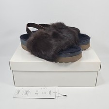 UNDERCOVER Fur Sandals 270 86031028