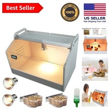 Transparent Brooder Box  Poultry Heater for Chickens, Ducks  Small Animals