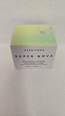 Herbivore Super Nova 5% Vitamin C + Caffeine Brightening Eye Cream 0.5 oz BOXED