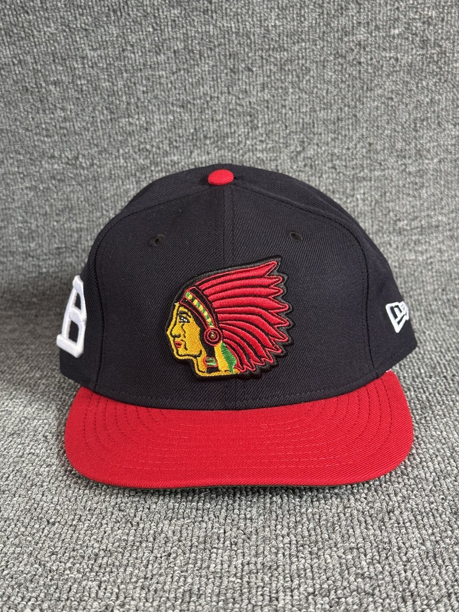 New Era 9FIFTY Retro Sports Snapback Black Red One Size Hat