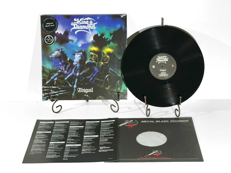 KING DIAMOND Abigail LP 180 gram Black Vinyl with Poster Flag - Image 2 of 4