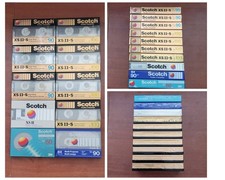 SCOTCH XS II-S 90 XS II-S 100 XS II 60 BX 60,90 - 10 Blank Audio Cassettes Tapes