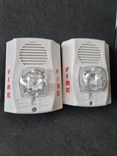 Sytem Sensor P2WL-LF Low Frequency Fire Alarm  (Lot Of  2 Pre-Owned)