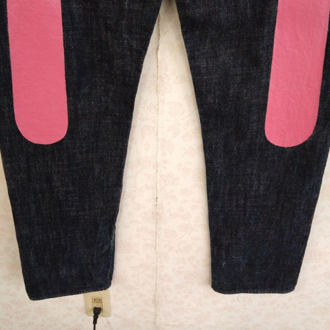 EVISU ✕ YAMANE pink embroidery & big paint W31✕L34 | eBay EVISU ✕ YAMANE pink embroidery & big paint W31✕L34 | eBay